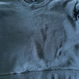 Jcrew size small. Cropped sweatshirt. Black